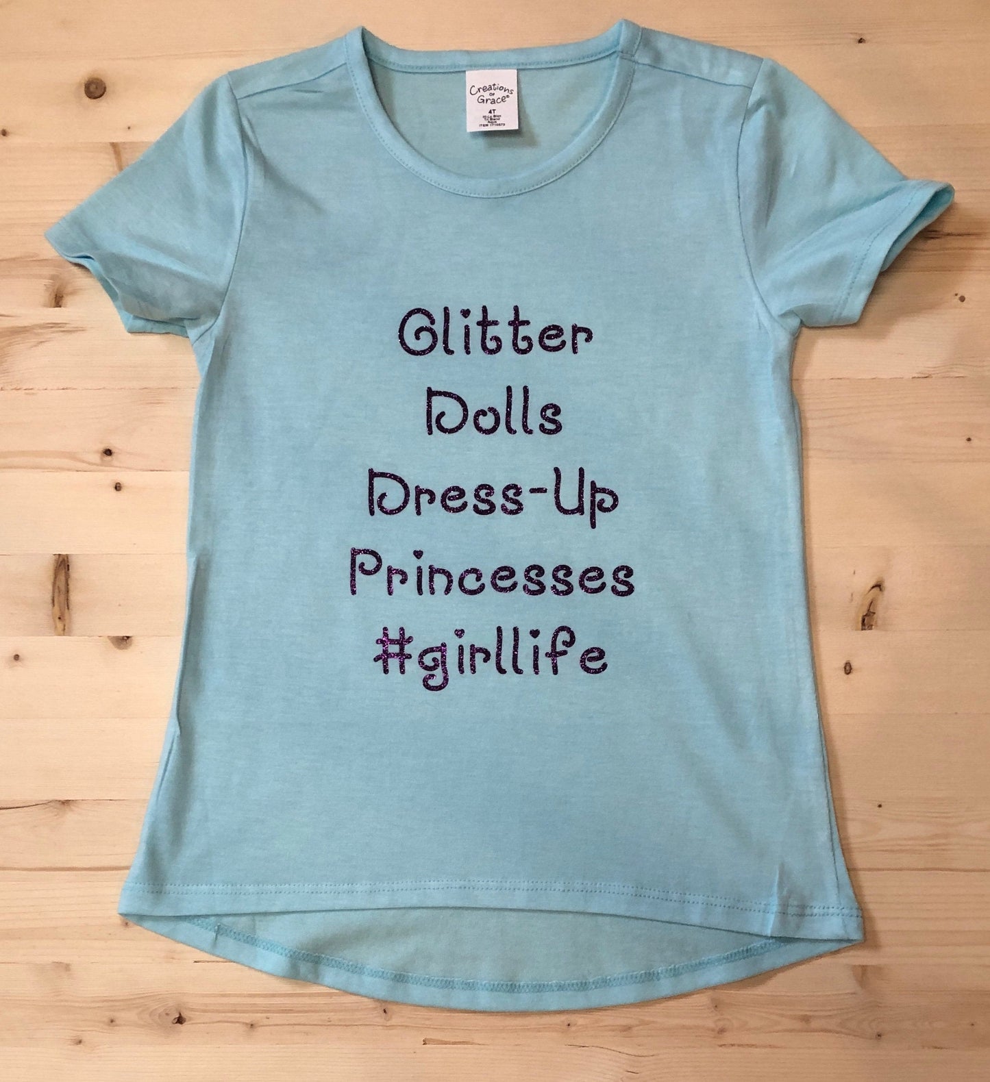 Glitter Dolls Dress-Up Princesses #girllife Girl/Kids Tee