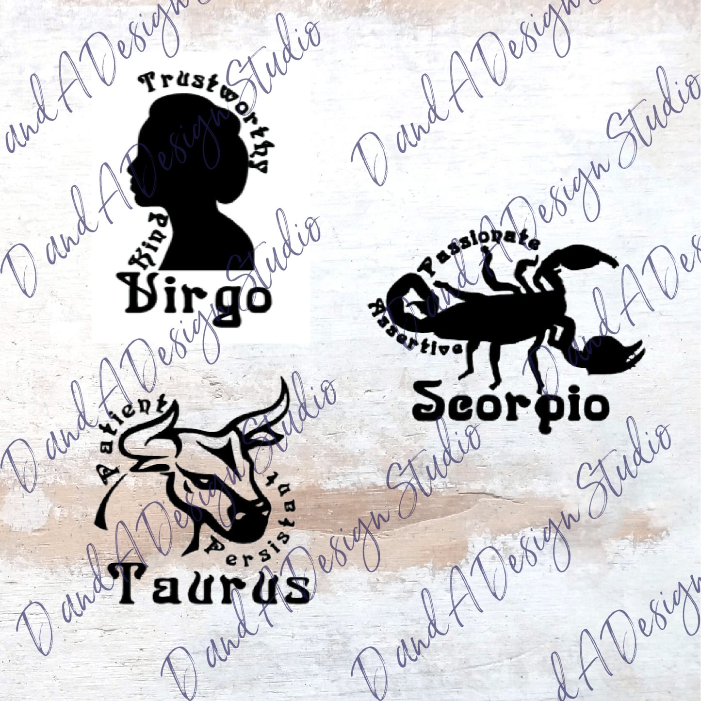Astrology SVG Digital File Bundle