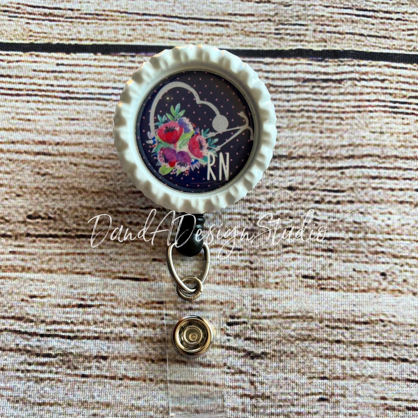 Registered Nurse Badge Reel